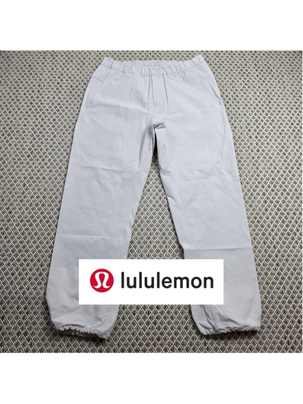 Lululemon LAB Mens M Gray Track Pants M Joggers LM5AITS Find The Answers